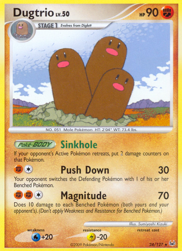 Dugtrio 024/133 Rare