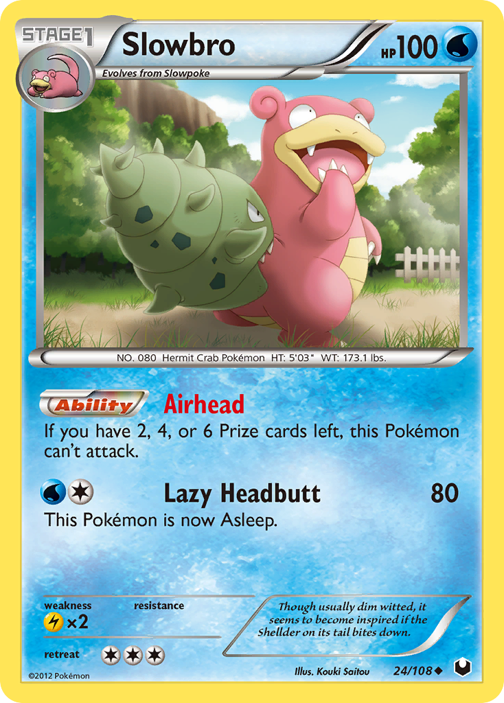 Slowbro 024/111 Uncommon