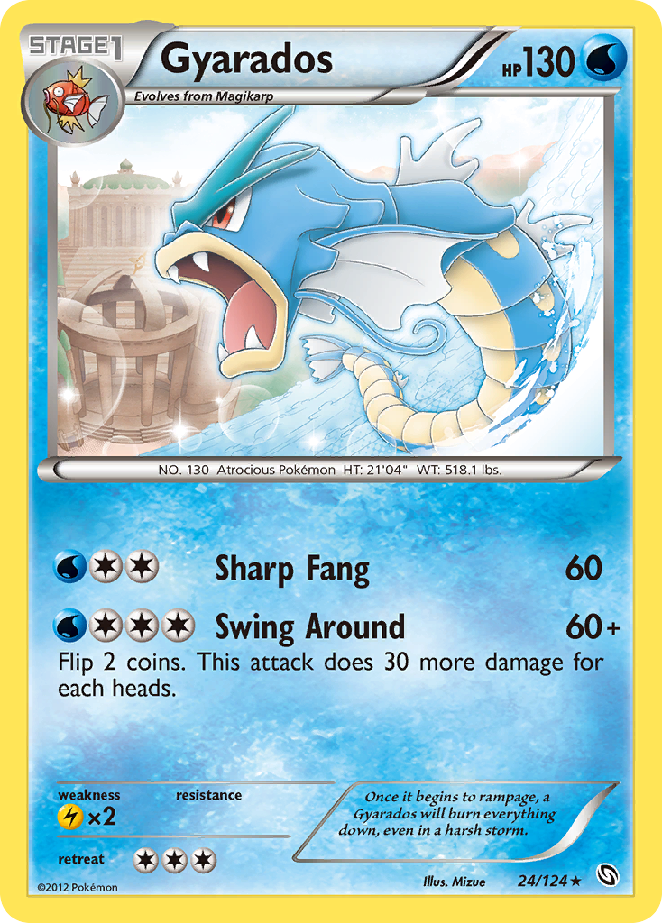 Gyarados 024/128 Rare
