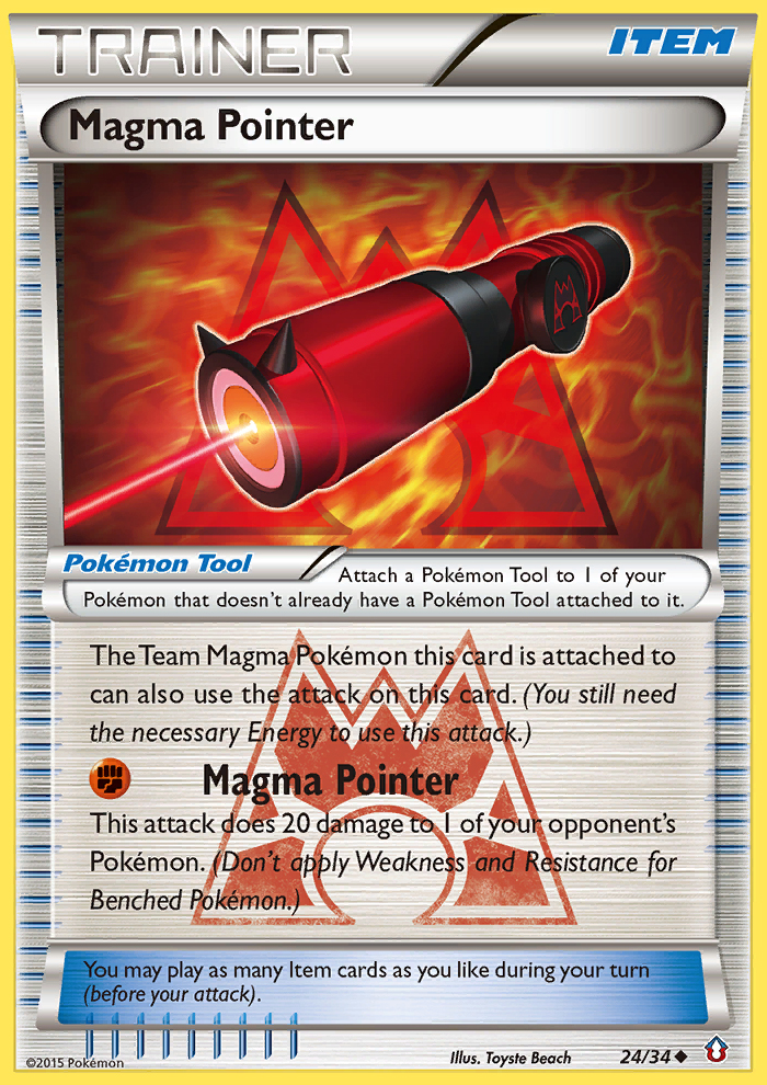 Magma Pointer 024/34 Uncommon