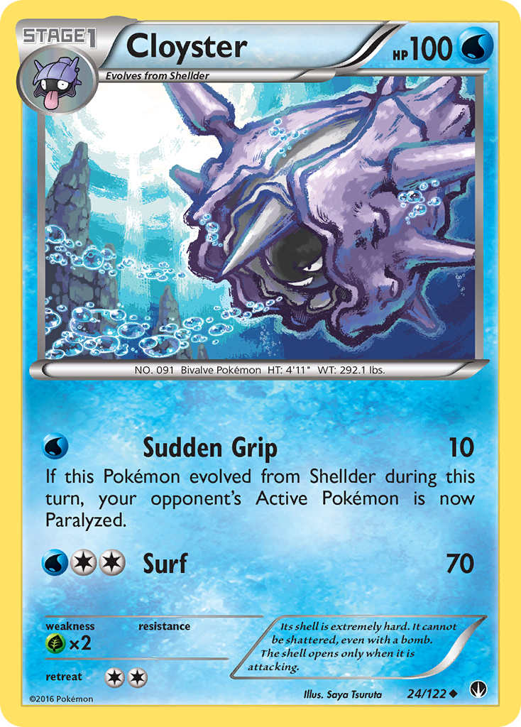 Cloyster 024/126 Uncommon