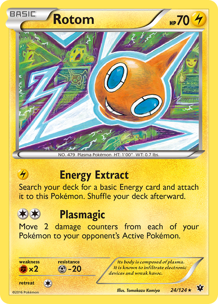 Rotom 024/129 Rare