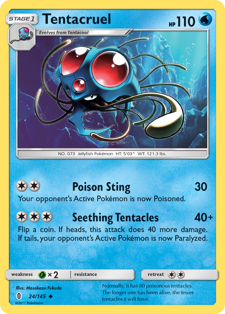 Tentacruel 024/180 Uncommon