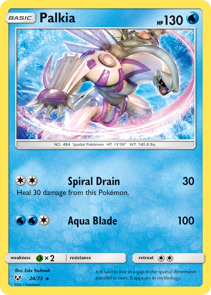 Palkia 024/81 Rare Holo