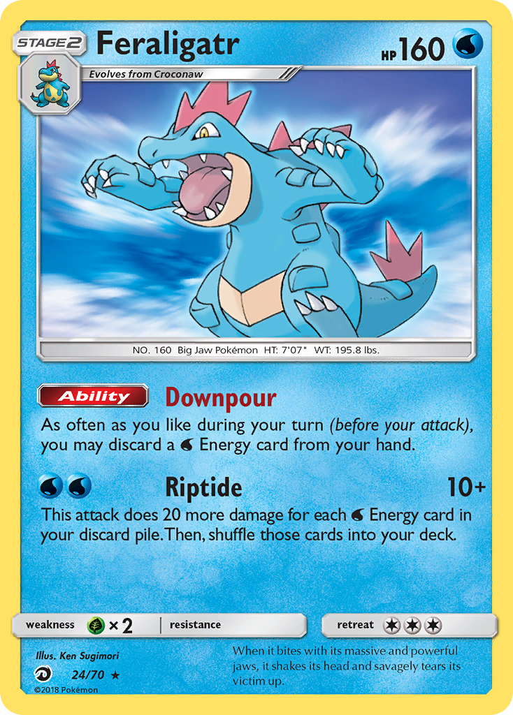Feraligatr 024/80 Rare Holo