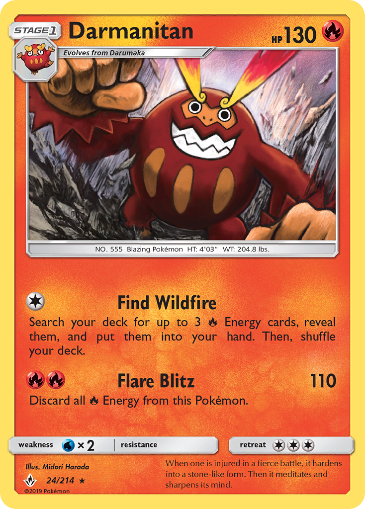 Darmanitan 024/234 Rare