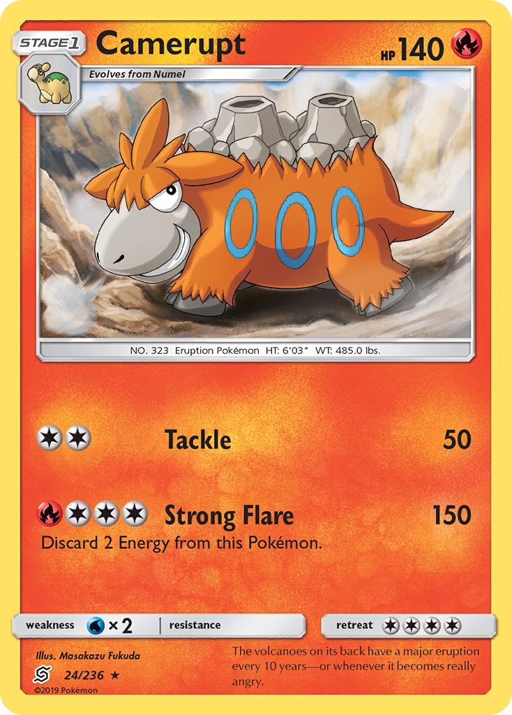 Camerupt 024/260 Rare
