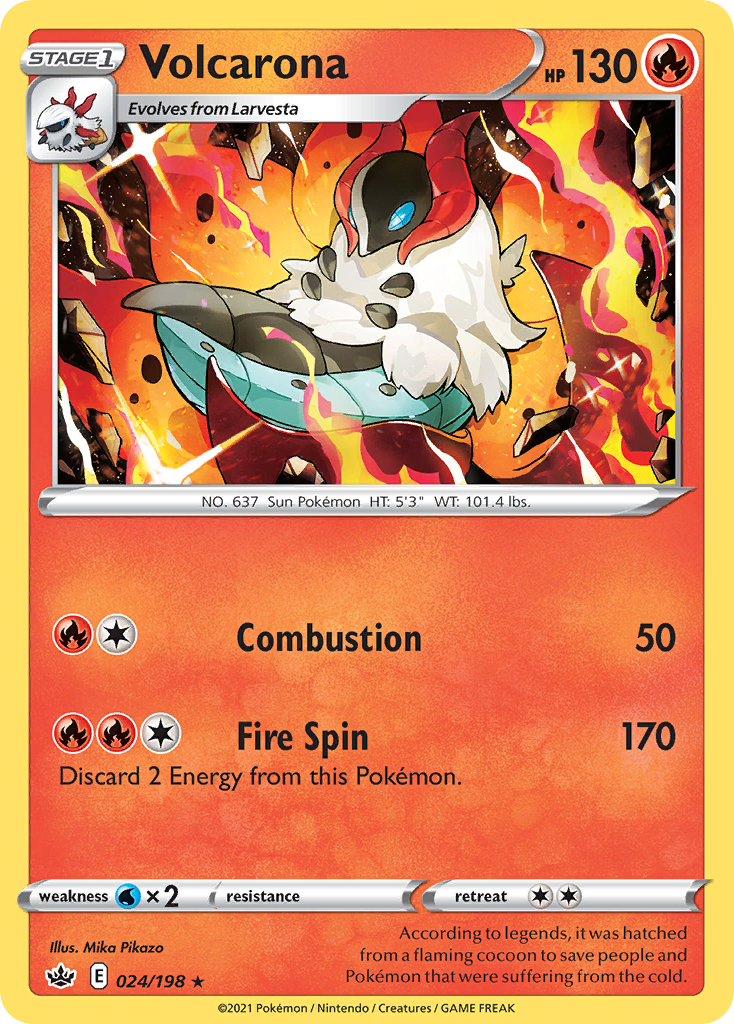 Volcarona 024/233 Rare
