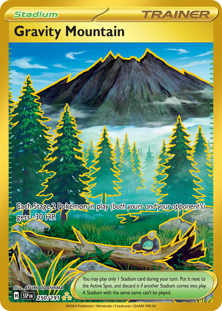 Gravity Mountain 250/252 Hyper Rare