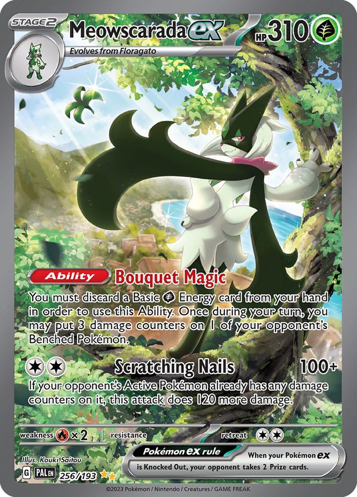 Meowscarada ex 256/279 Special Illustration Rare