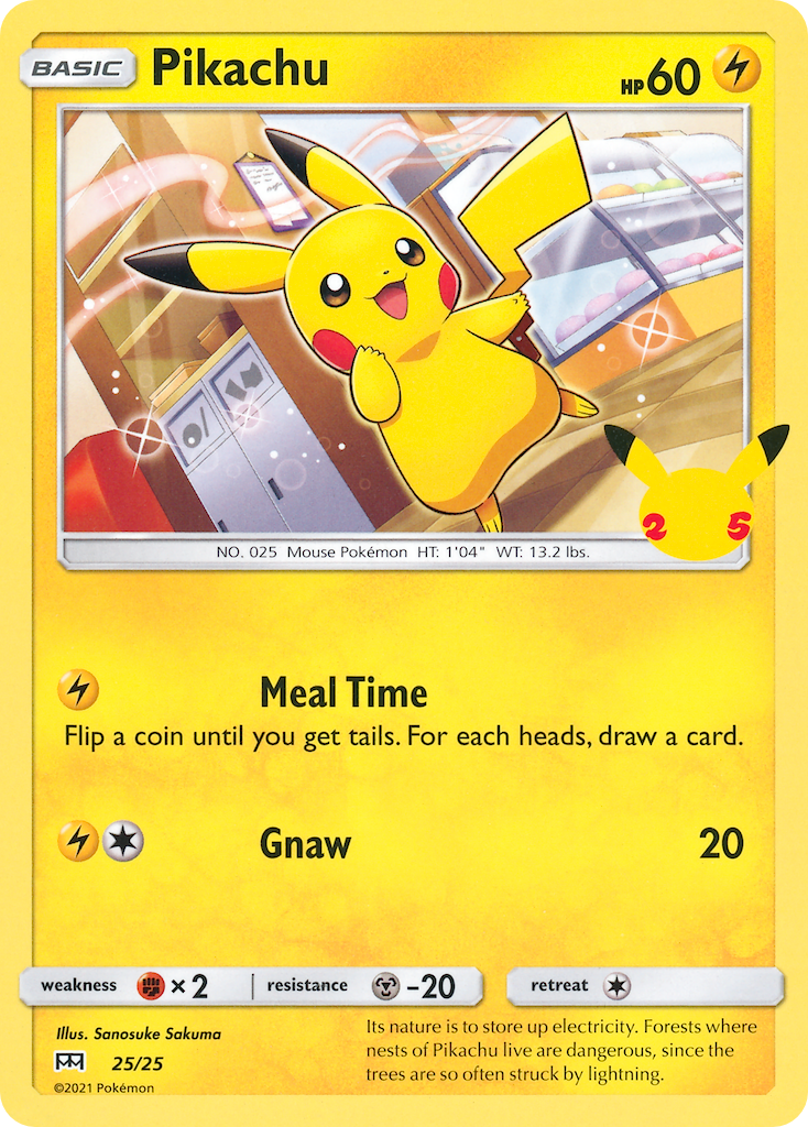 Pikachu 025/25 Unknown