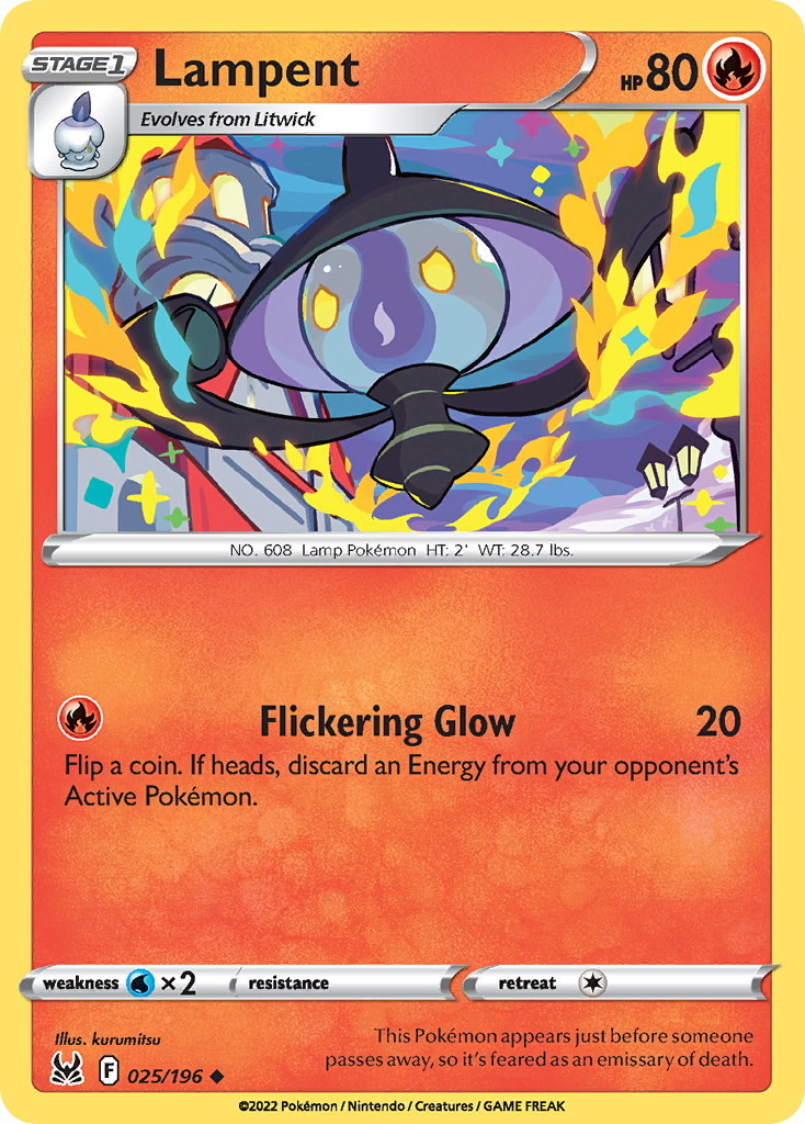 Lampent 025/217 Uncommon