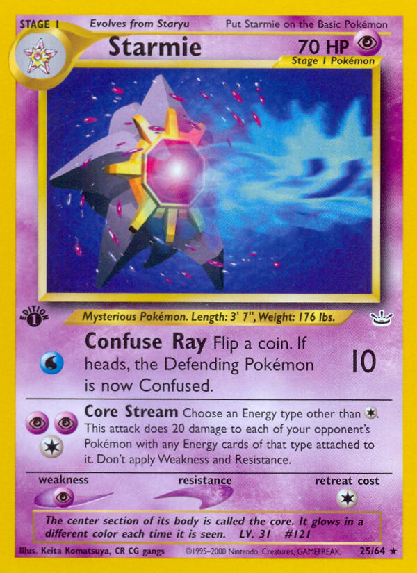 Starmie 025/66 Rare