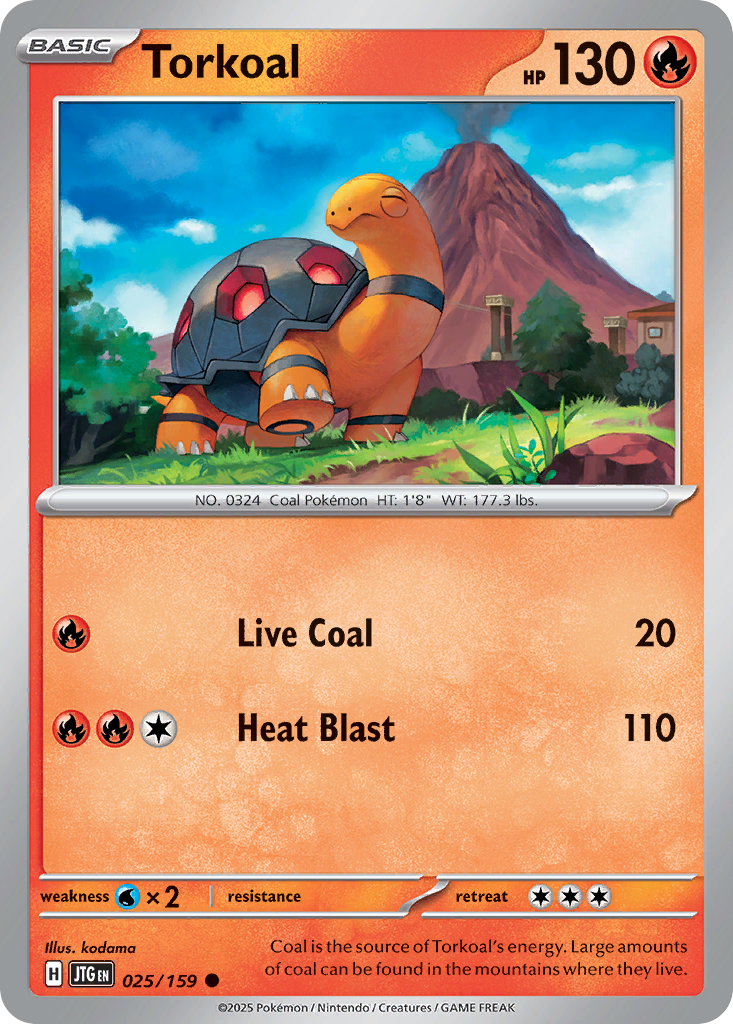 Torkoal 025/190 Common