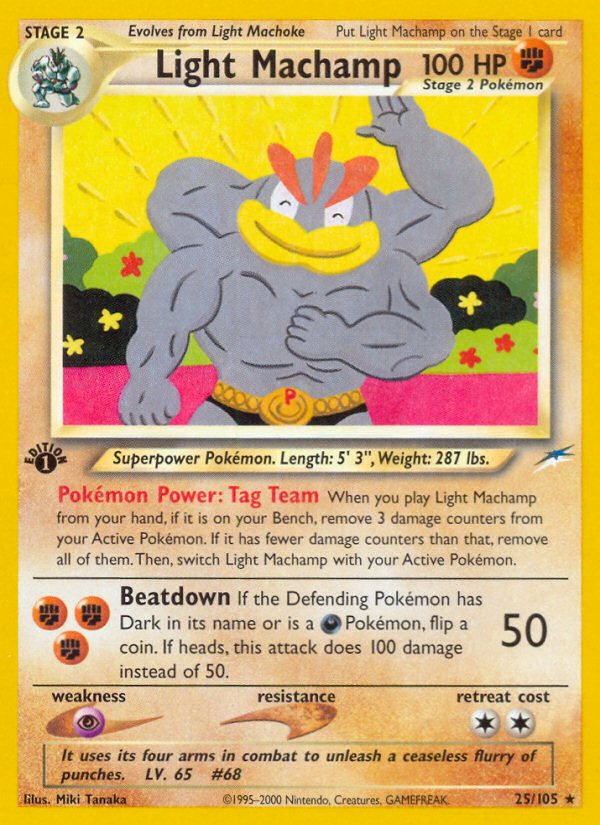 Light Machamp 025/113 Rare