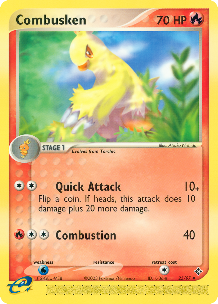 Combusken 025/100 Uncommon