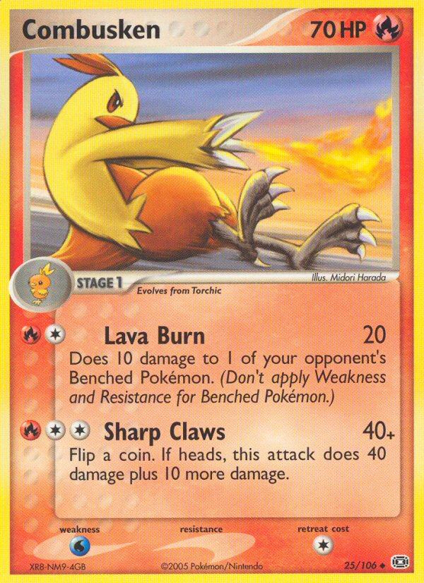 Combusken 025/107 Uncommon