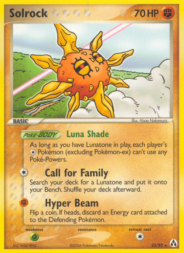 Solrock 025/93 Rare