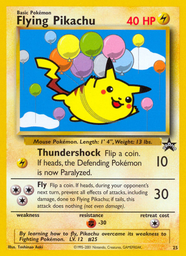 Flying Pikachu 025/53 Promo