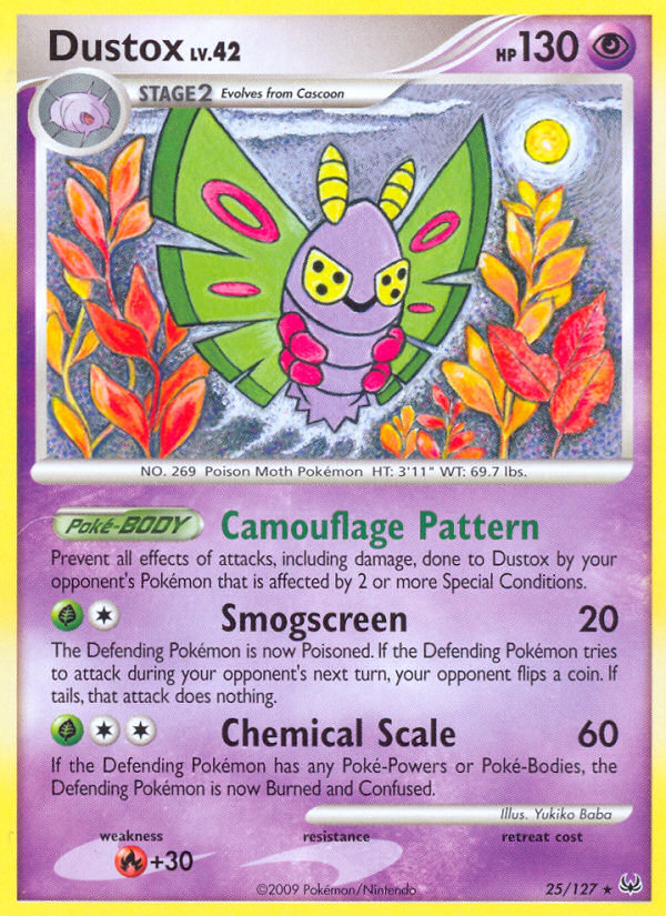 Dustox 025/133 Rare