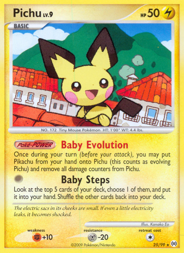 Pichu 025/111 Rare