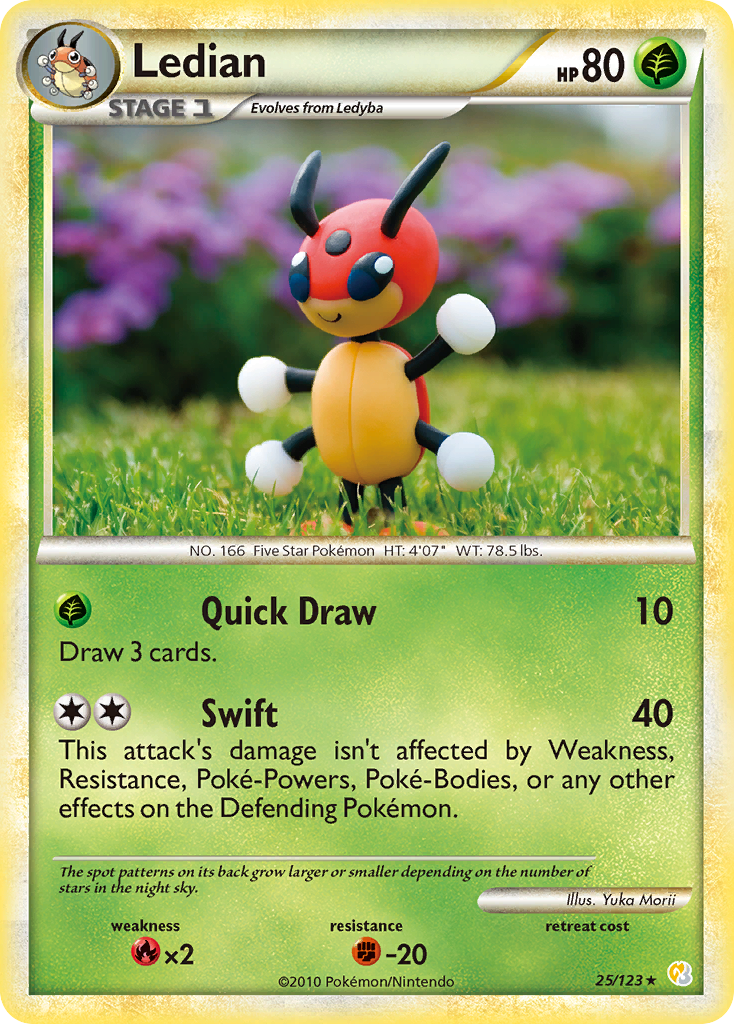 Ledian 025/124 Rare