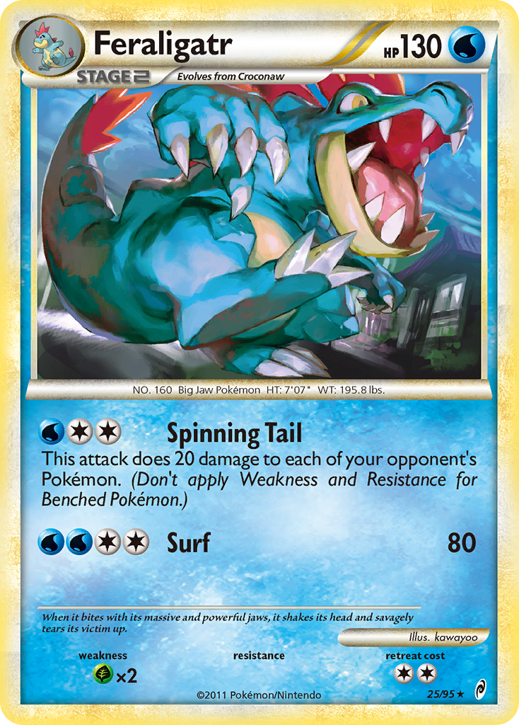 Feraligatr 025/106 Rare