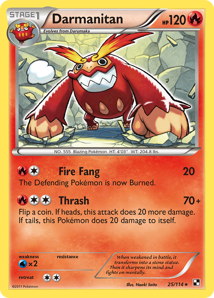 Darmanitan 025/115 Rare