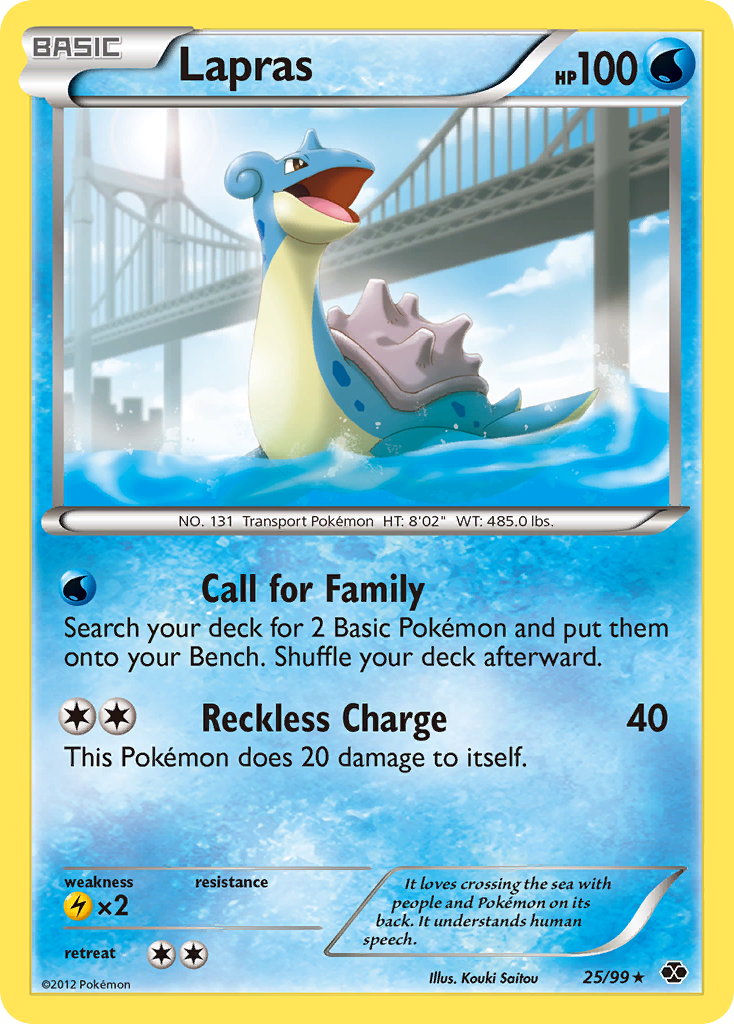 Lapras 025/103 Rare