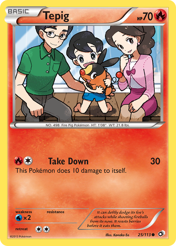 Tepig 025/140 Common