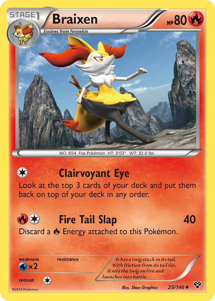 Braixen 025/146 Uncommon