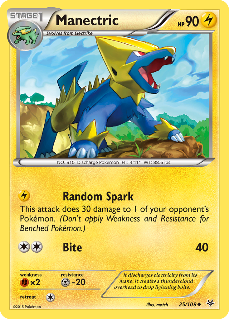 Manectric 025/112 Uncommon