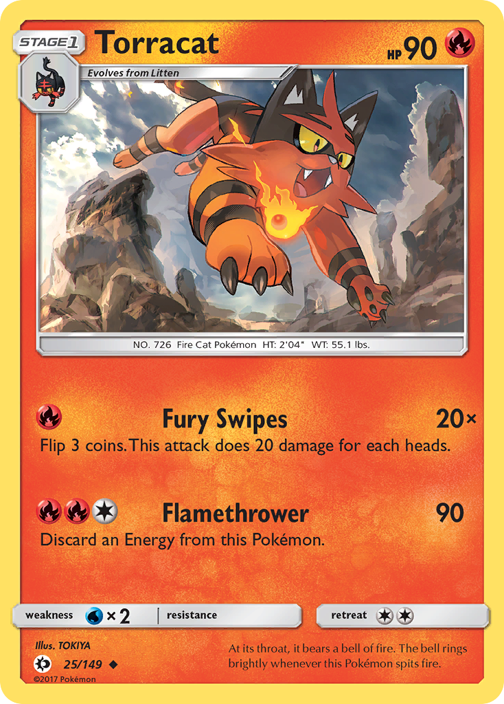 Torracat 025/173 Uncommon