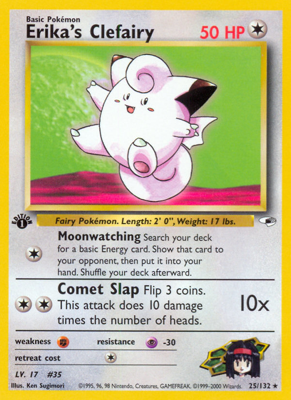 Erika's Clefairy 025/132 Rare