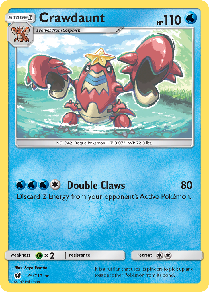 Crawdaunt 025/126 Rare