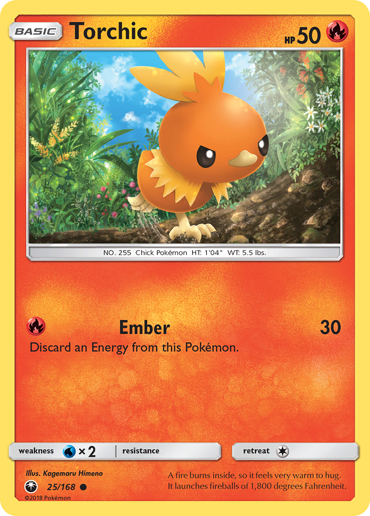 Torchic 025/187 Common