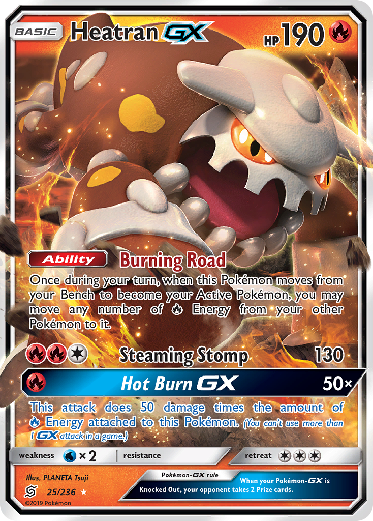 Heatran-GX 025/260 Rare Holo GX