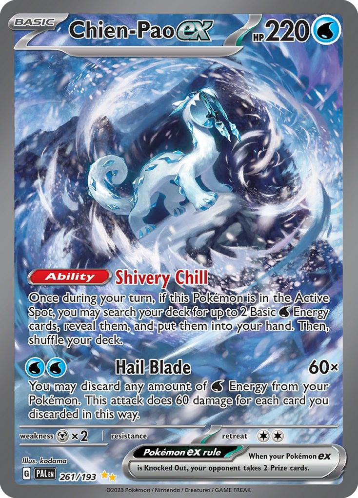 Chien-Pao ex 261/279 Special Illustration Rare
