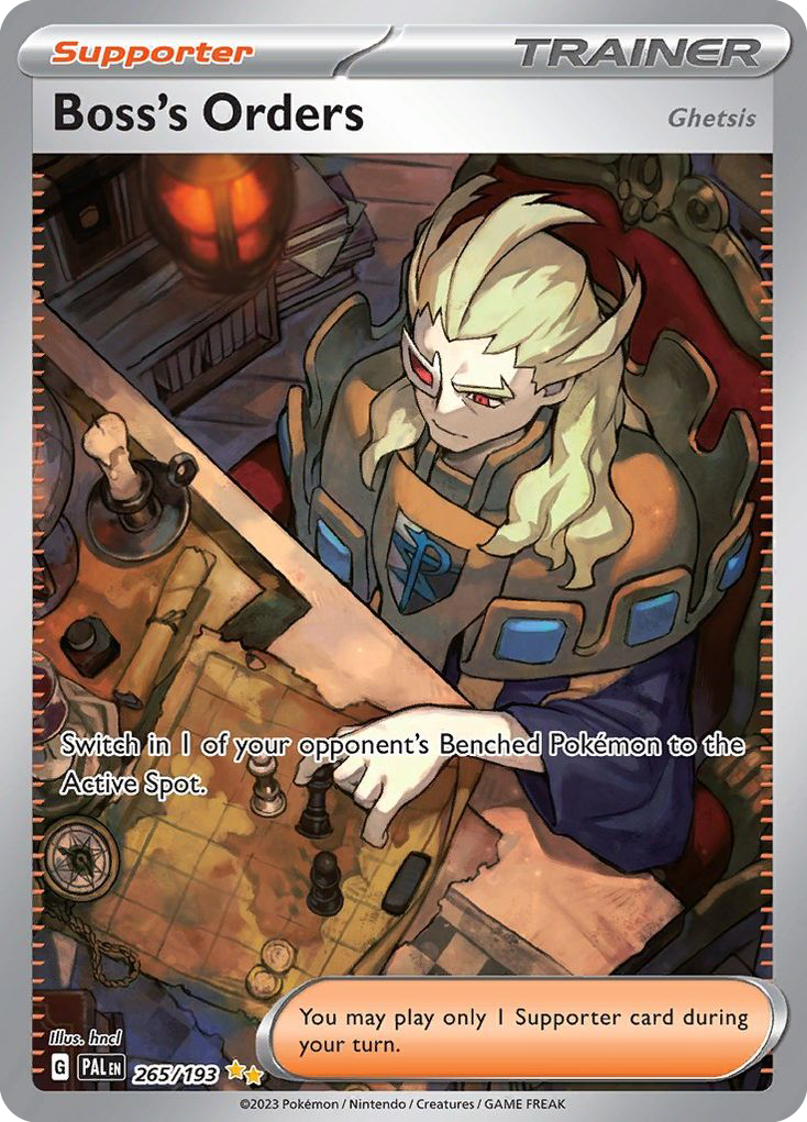 Boss's Orders (Ghetsis) 265/279 Special Illustration Rare