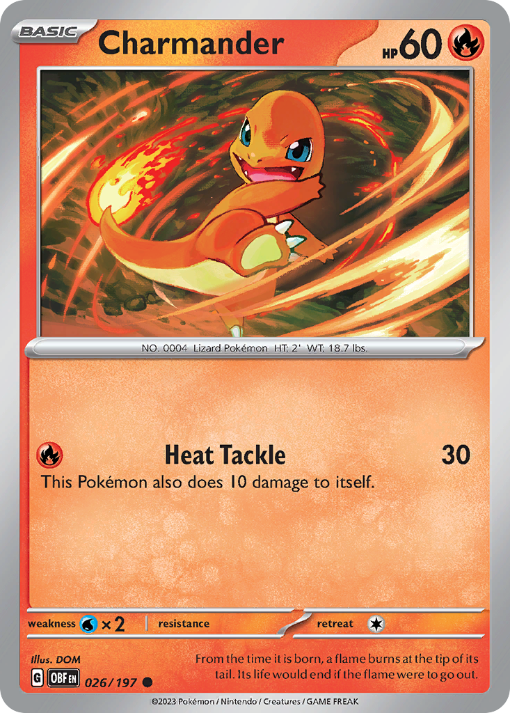Charmander 026/230 Common