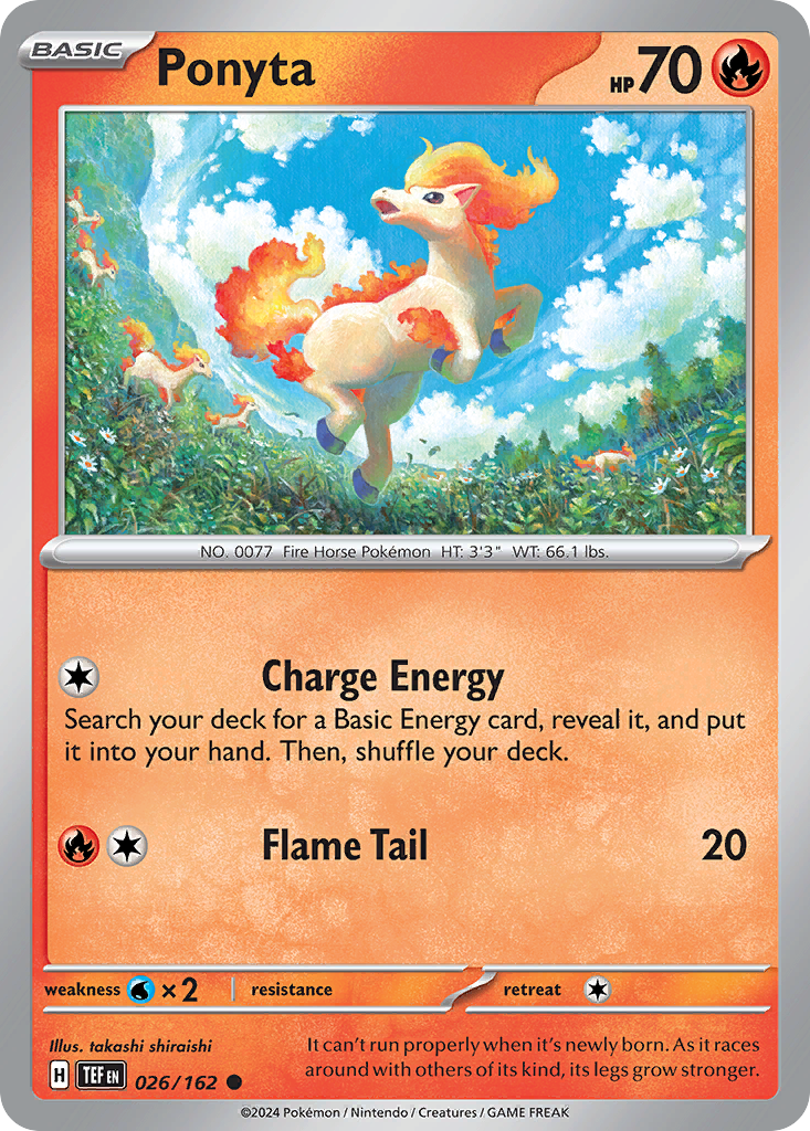 Ponyta 026/218 Common