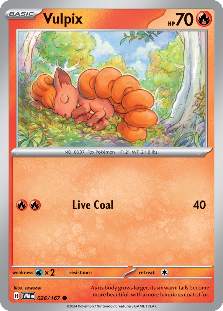 Vulpix 026/226 Common