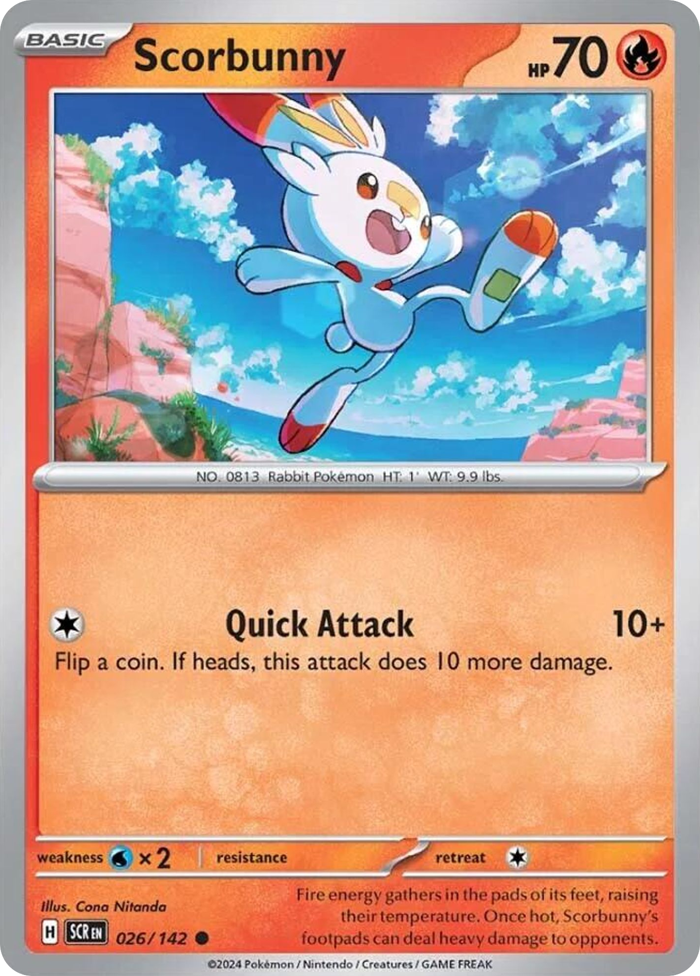 Scorbunny 026/175 Common