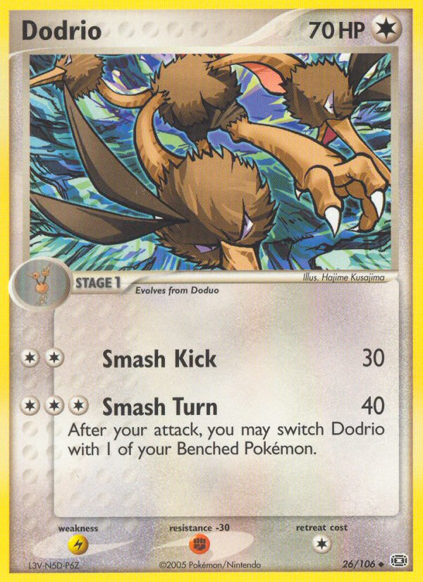 Dodrio 026/107 Uncommon