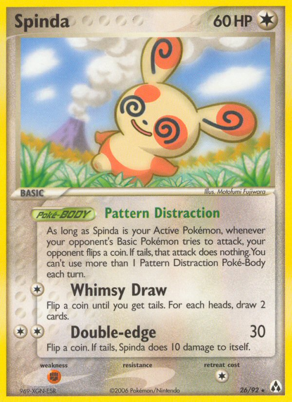 Spinda 026/93 Rare