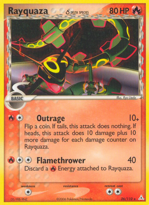 Rayquaza δ 026/111 Rare
