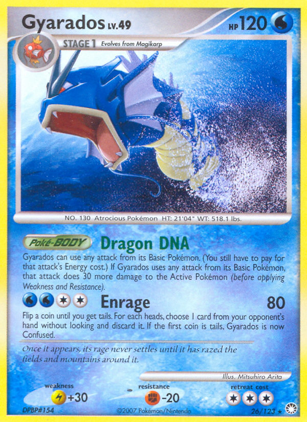Gyarados 026/124 Rare