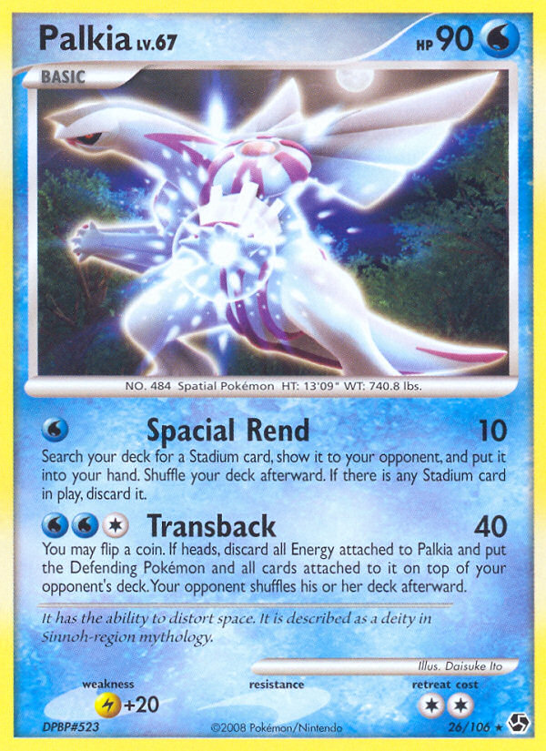 Palkia 026/106 Rare
