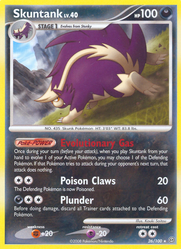 Skuntank 026/106 Rare