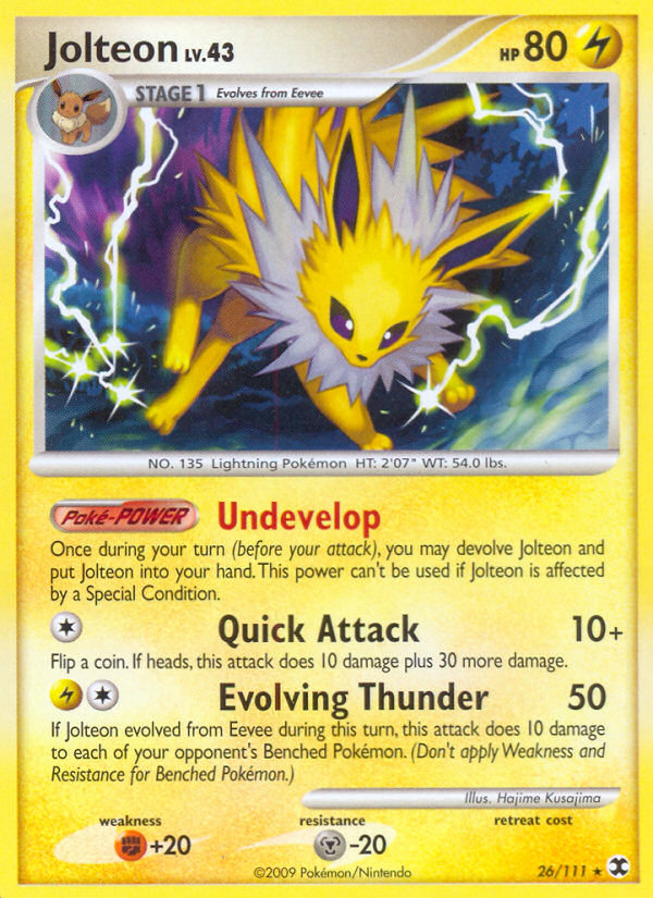 Jolteon 026/120 Rare